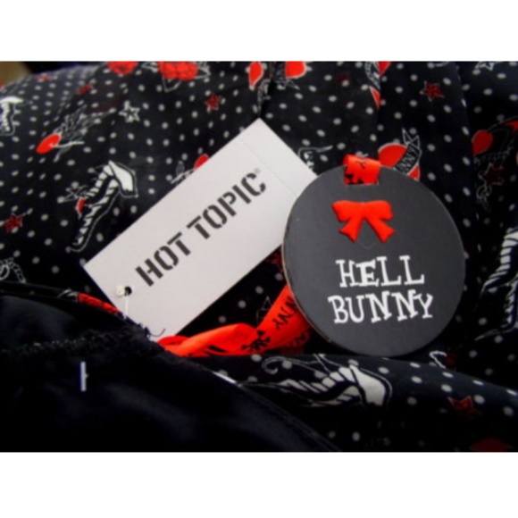 Hell Bunny Sailor Jane Marina Halter Dress - Picture 5 of 6